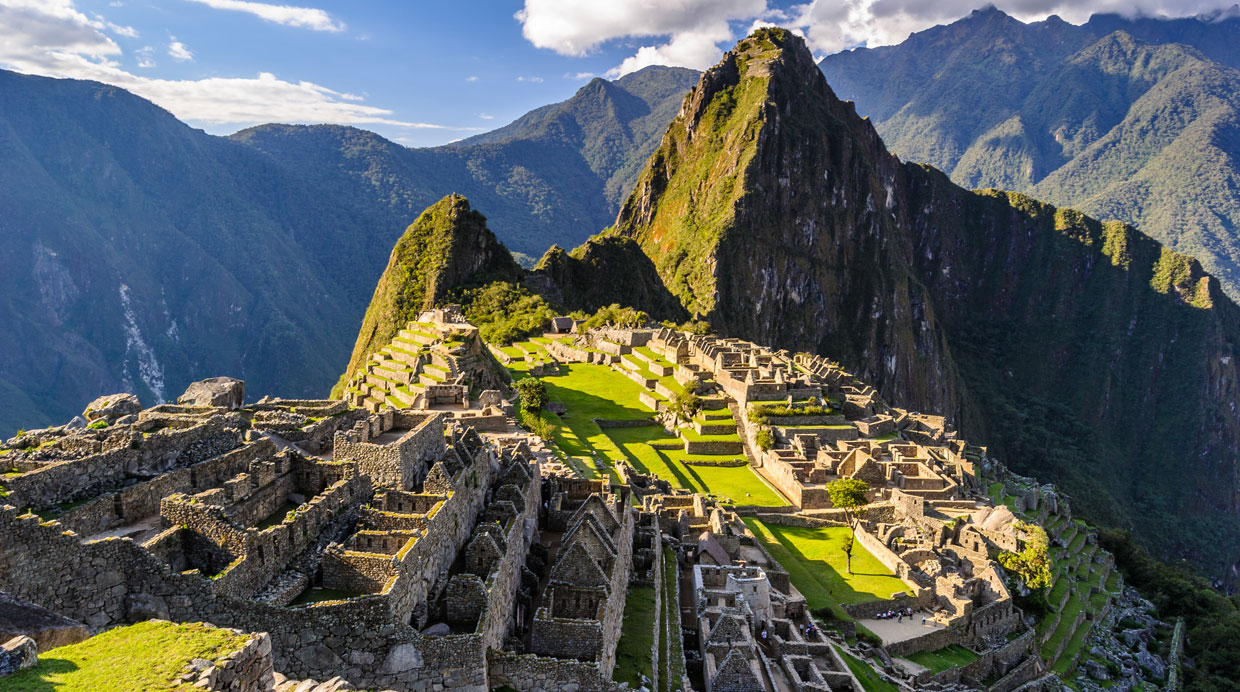 macchu Pichu au Pérou - une des 7 merveilles du monde